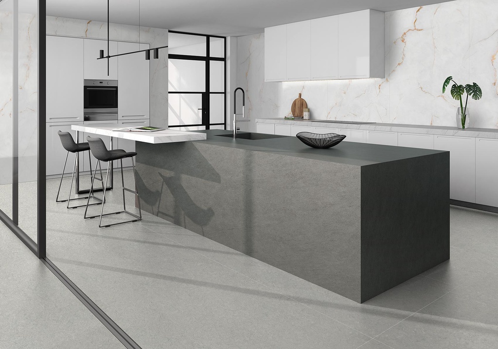 Porcelaine — Basalt Grey Silk 1600 x 3200 - 12mm