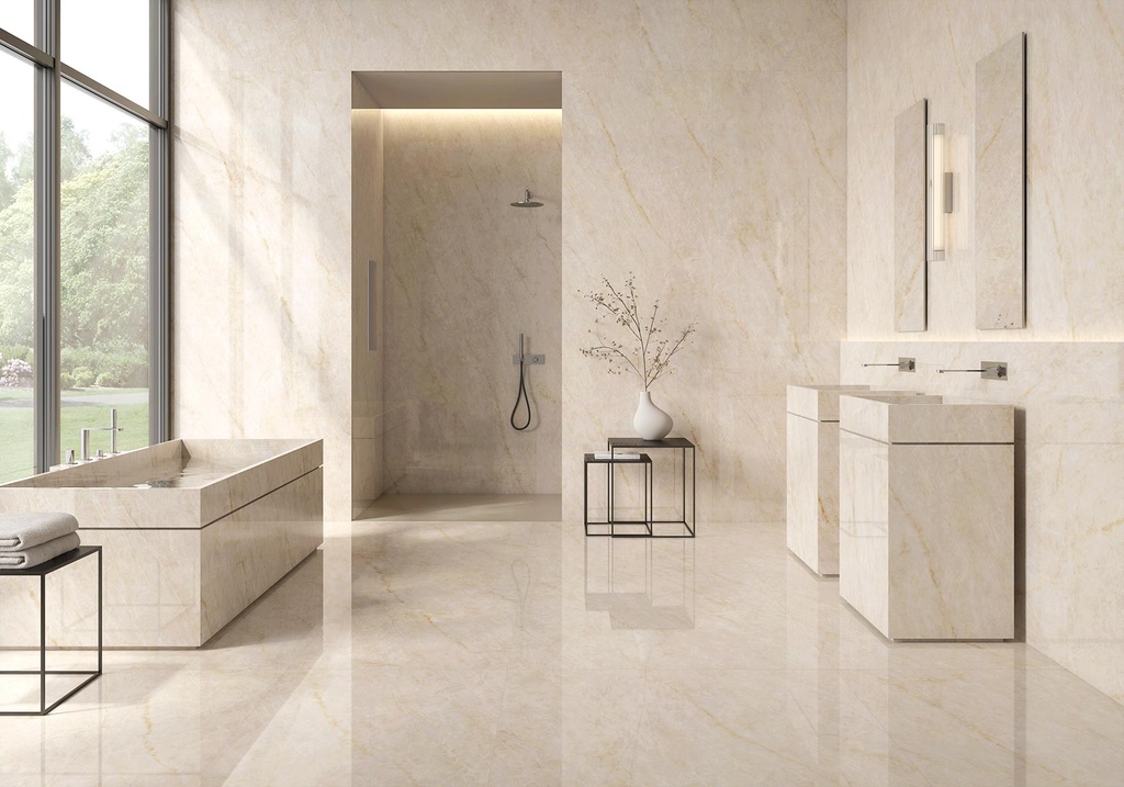 Porcelaine — Taj Mahal Polished 1200 x 3000 - 6mm